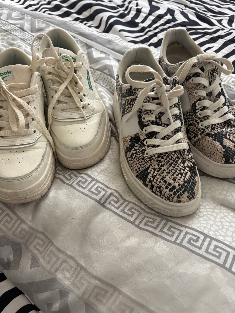 Reebok and Marc Fischer sneakers ( 2 pairs)
